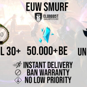 EUW League of Legends | Instant EUW
