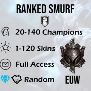 ELOHIGH - BUY UNRANKED ACCOUNT LVL 30 LOL / SMURF LEAGUE OF LEGENDS