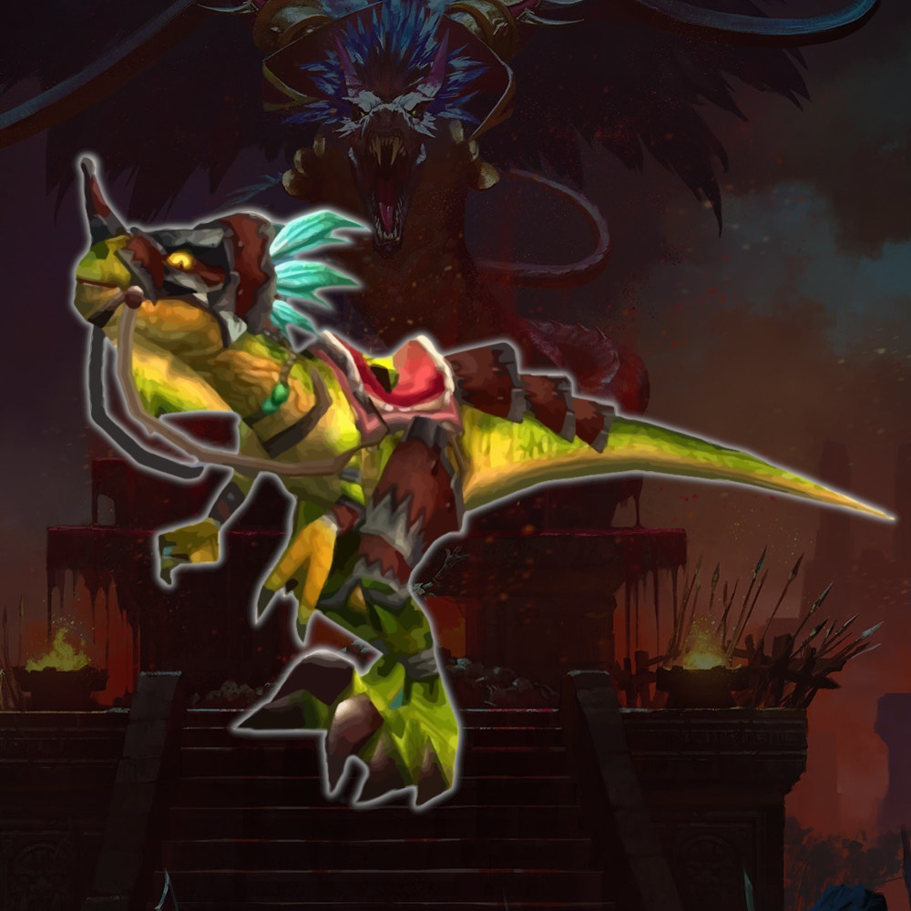 Buy WoW Swift Razzashi Raptor Mount | Elo Boost Smurf Store